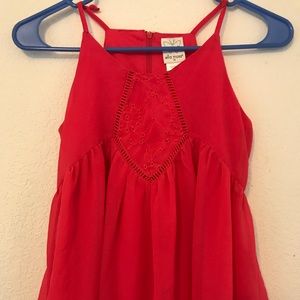 Girls Ella Moss tank top